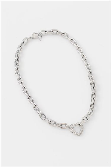 Collana Guess Donna Beloved in Acciaio Cristallo JUBN05 015JW - JUBN05 015JW